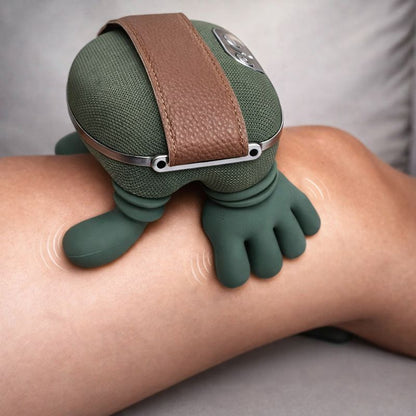 Heated neck massager with bionic hands